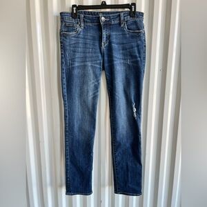 Kut from the Kloth Dark Wash Straight Leg Jeans